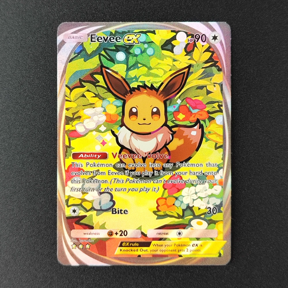 9 Pz Pokemon Collezione Carte POCKET Eevee Arceus Mewtwo Pikachu Palkia Mew Dialga Celebi EX Gioco Classico Anime Carte Regalo Giocattoli