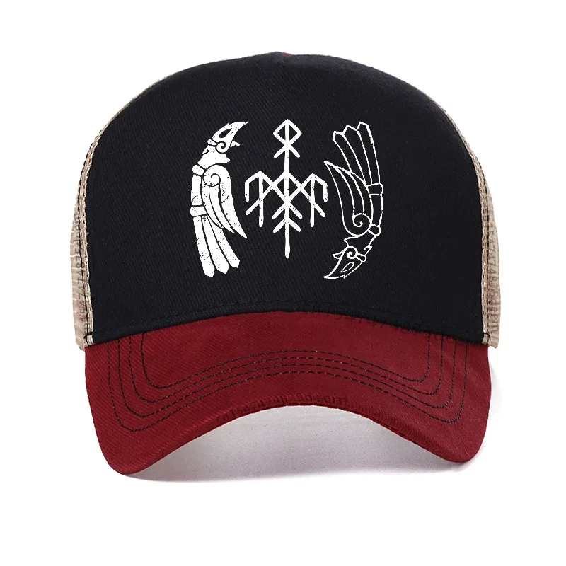 Wardruna hat Kvitravn Band Logo New Official Mens Baseball Cap High Quality Mesh Breathable Hats Casquette