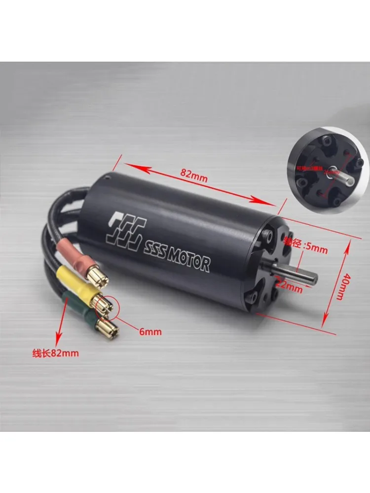 Moteur sans balais TFL Hihg-Performance SSS 4082 KV600/1600/1850/2000/2200/2600KV pour bateau RC
