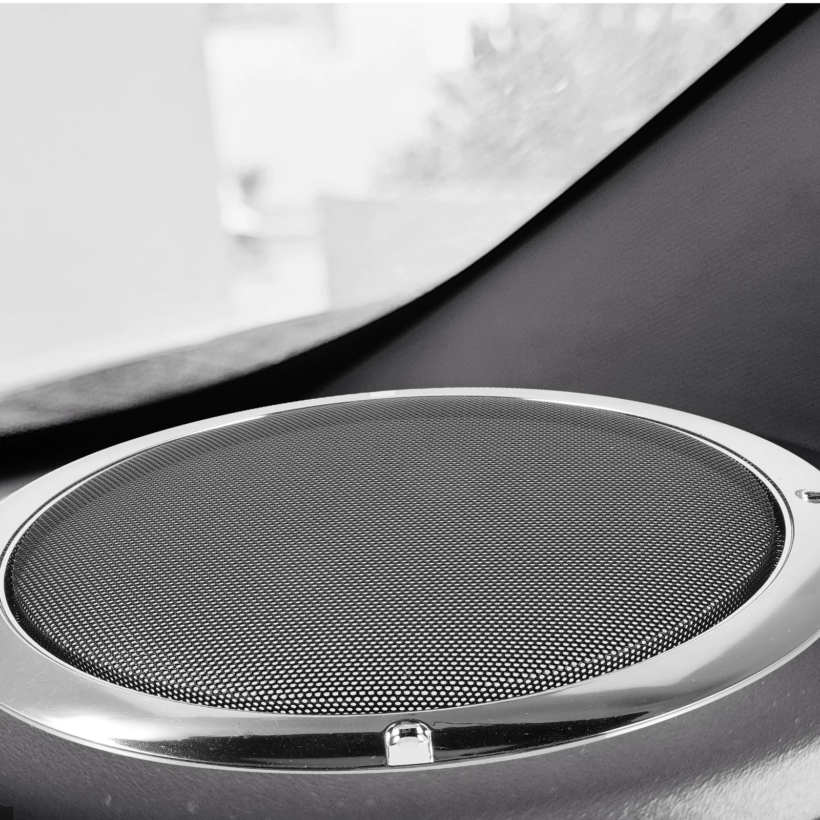 

Speaker Decoration Net 8 Inch Plated Car Audio Cover Metal Grille Protection Mesh Loudspeakers Replacement DIY Installation