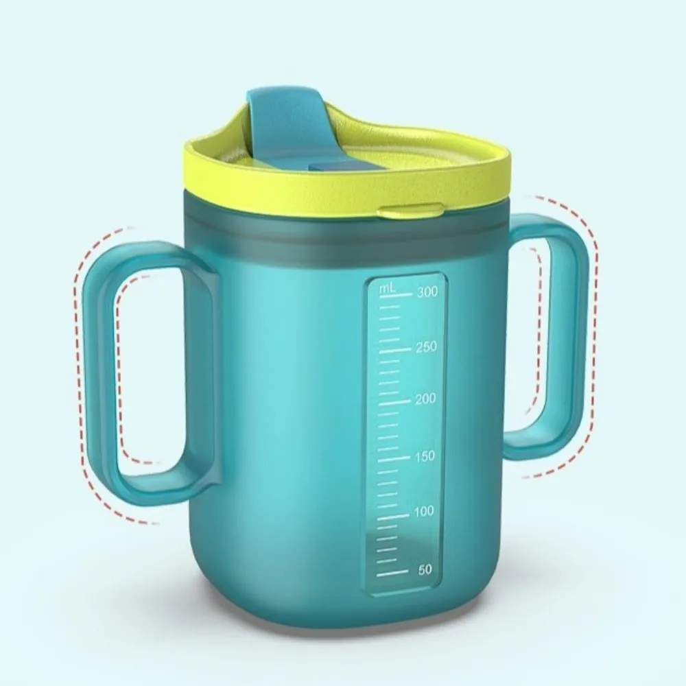 

Spill Proof Child Water Drinking Cup Learn To Drink 3IN1 Baby Feeding Cup with Straw Lid Unspillable Design Infants Sippy Cup