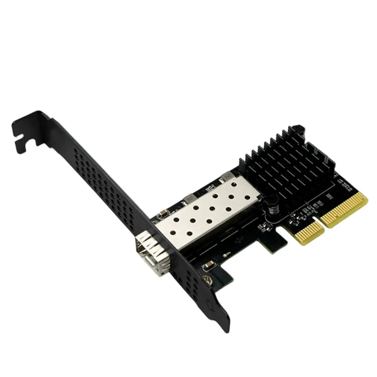 AA80 10G PCIe Network Card RTL8127 10 Gigabit + Fiber NIC Adapter for Server Workstation for Linux for Low Profile