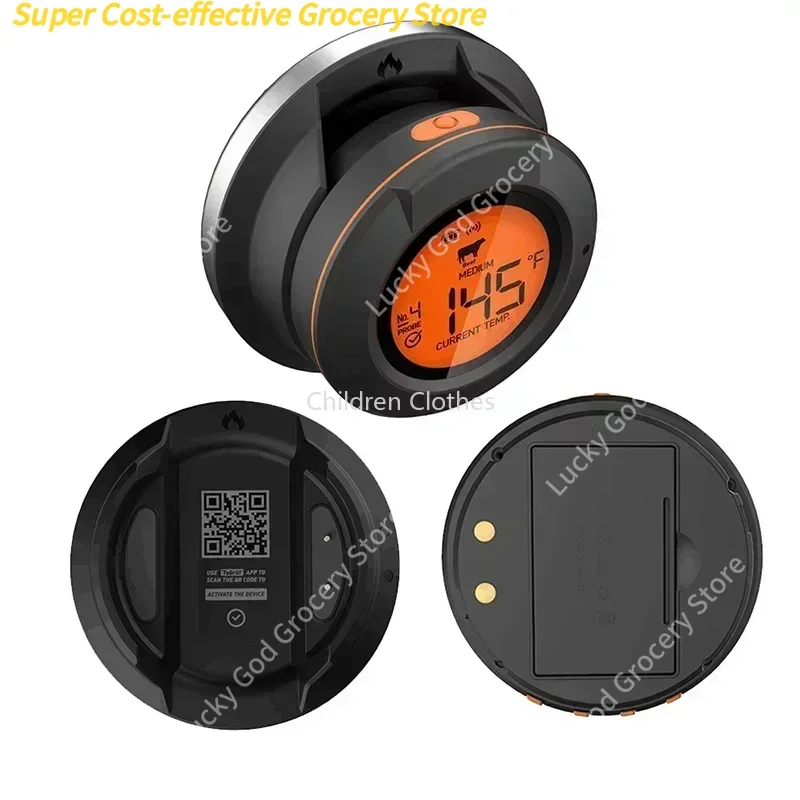 جديد الغذاء الطبخ بلوتوث اللاسلكية شواء ميزان الحرارة عن بعد تحقيقات الذكية الرقمية بلوتوث الشواء ميزان الحرارة App التحكم المجاني #6