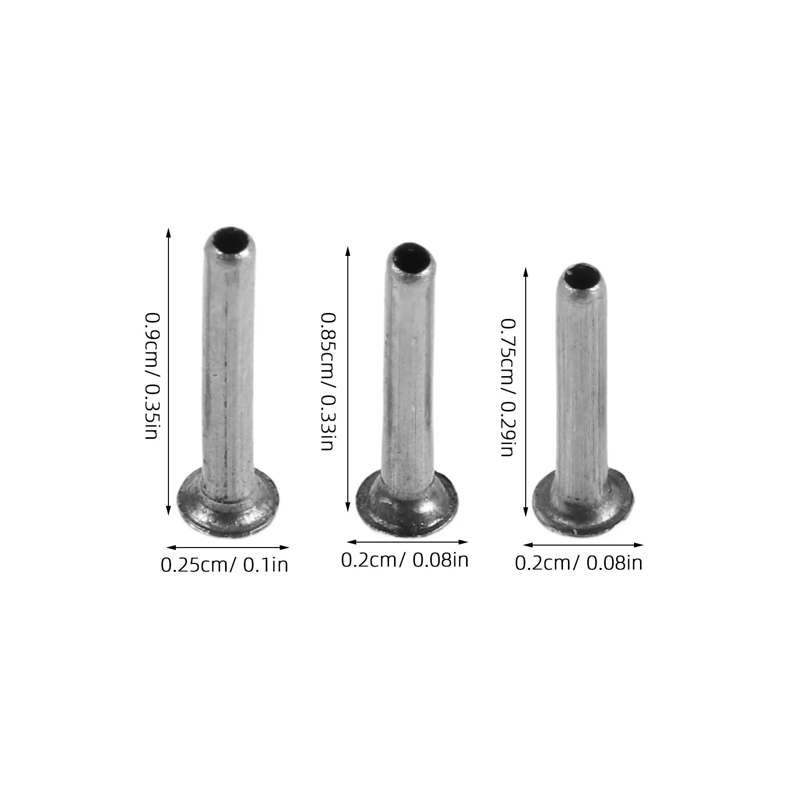 15Pcs Umbrella Repair Rivets Pins Metal Rivet Replacement DIY Fix Hardware for Folding Straight Umbrella Ribs Connector Kit