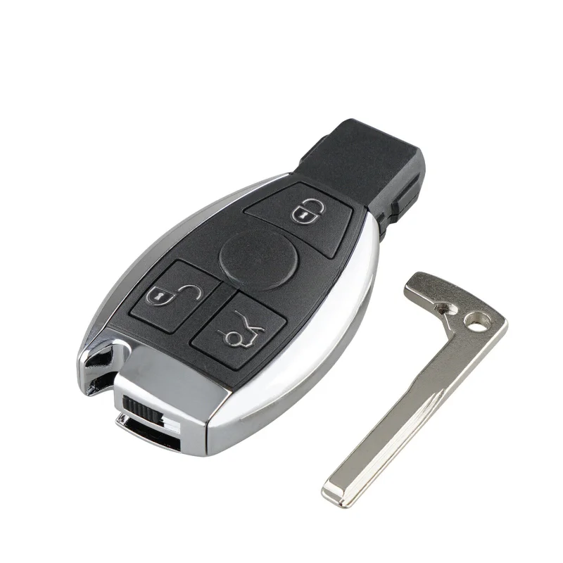 

3 Button Car Remote Key Fob Case Blade For Mercedes Benz BGA A B C E S Class