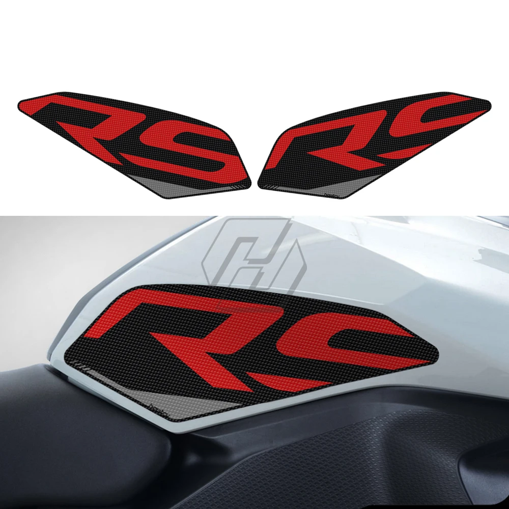 

Motorcycle Accessorie Side Tank Pad Protection Knee Grip Traction for BMW Motorrad R1200 RS 2014-2018