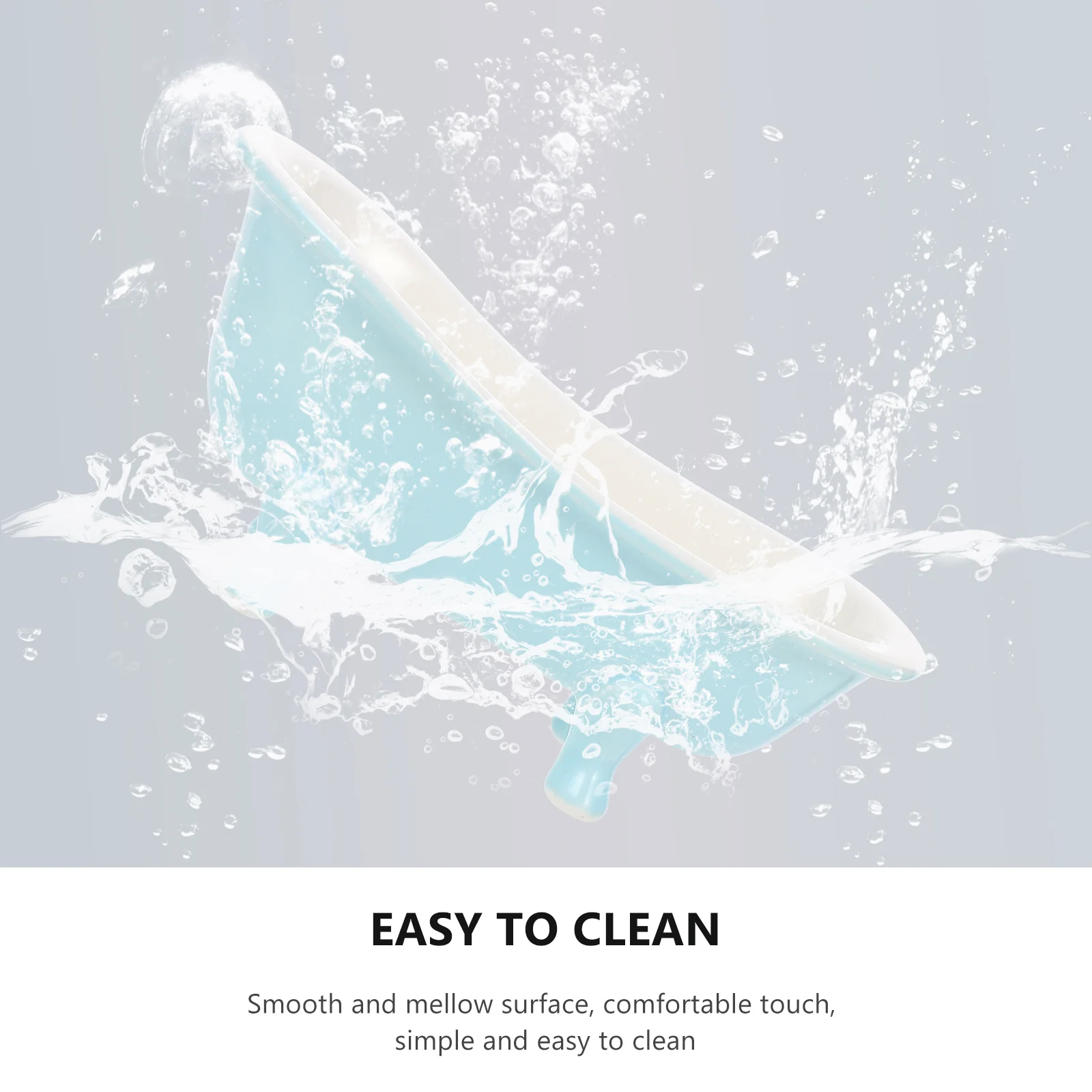 

Lovely Bathtub Design Dessert Bowl High Quality Ceramic Small Yogurt Bowl for Vegetable Fruit Ice Cream Serving Household