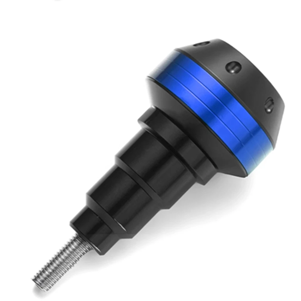 Universal รถจักรยานยนต์ 8 มม.10 มม.กรอบ Slider CRASH Pad Protector Pad FALLING Old School Bobber Touring Dirt BIKE ตัวป้องกัน