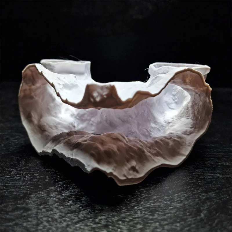 كهف صخري مقلد وإخفاء المنزل - زخرفة المناظر الطبيعية البيئية، مستلزمات الحيوانات الأليفة المائية، ديكور المهاية، ديكورات خزان الأسماك