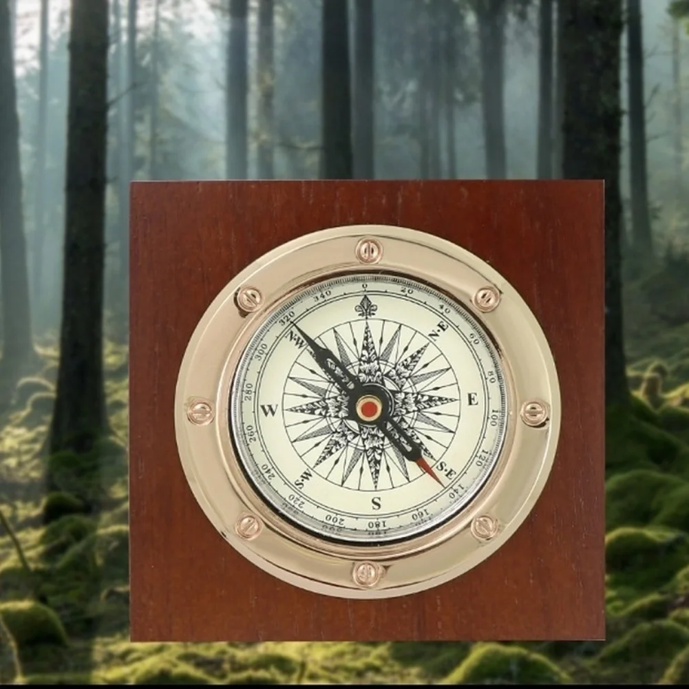 with Wooden Casing and Aluminum Alloy Components for Outdoor Activities Like Trekking Climbing and Sailing  with