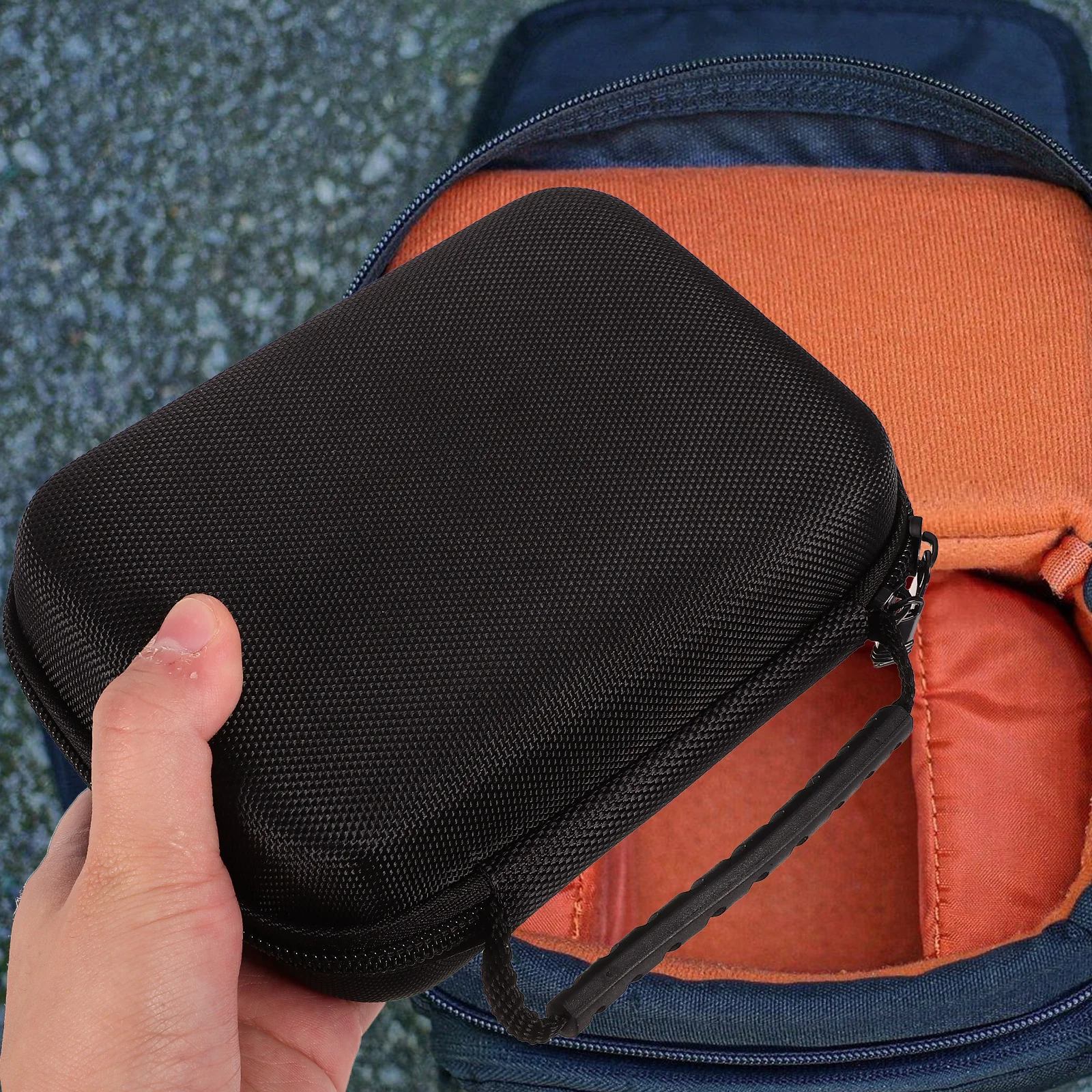 

Travel Camera Bag Size M Waterproof Hard Shell Camera Case with Foam Insert for Digital Accessories Portable