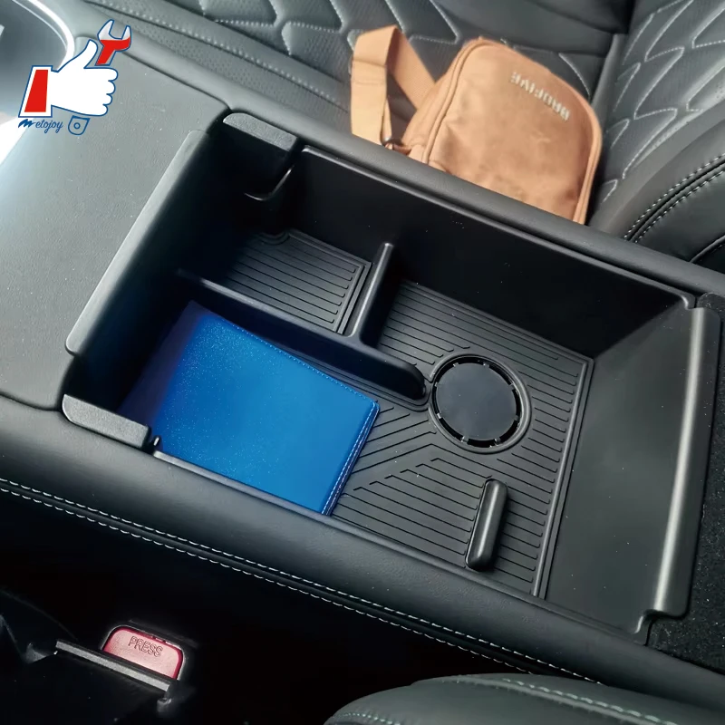 

METOJOY For BYD Sea Lion 07 EV ABS Car Storage Box For Armrest For Behind Screen For Under Center Console Charger Part Pad