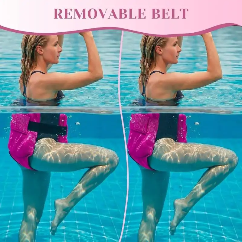   Adjustable Waist Flotation Aid for Controlled Swimming Areas