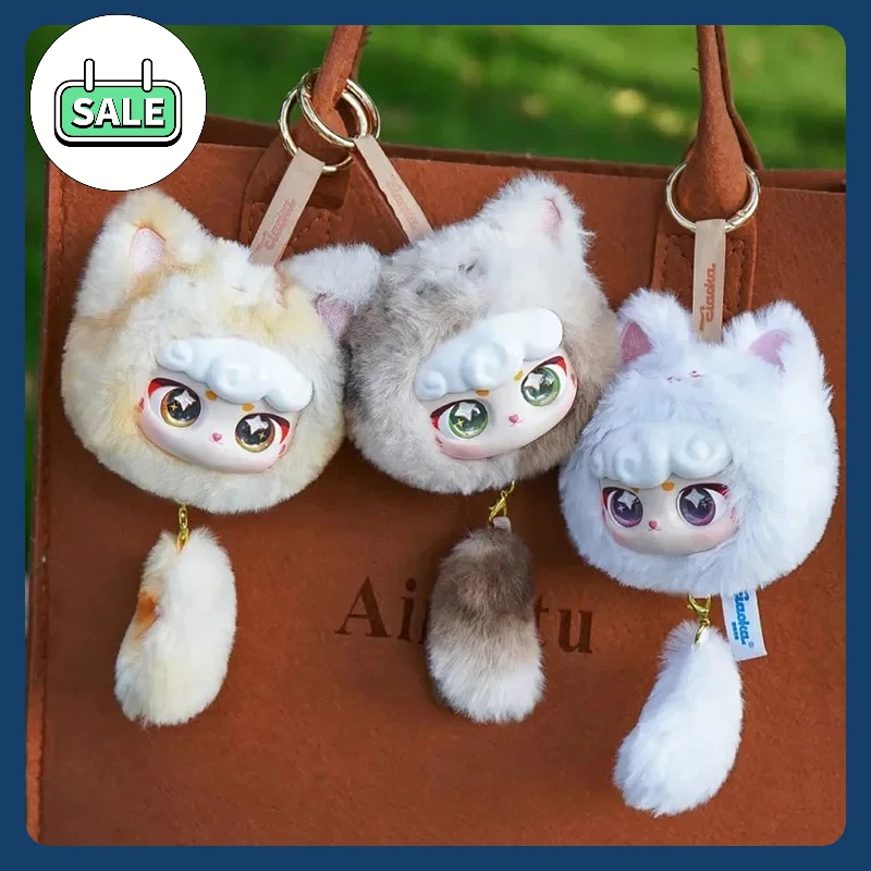 

! !С серия Lucky Meow IV, слепая коробка-сюрприз, супер ягненок, мультяшная кукла, милое украшение для лица, загадочный подарок, модная игрушка, Коллекционная модель