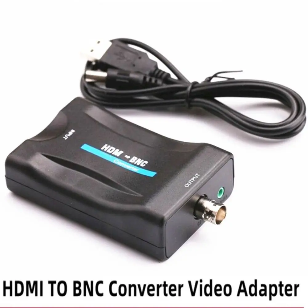 BNC do HDMI konwerter BNC do HDMI kompatybilny z HDMI BNC Adapter BNC do HDMI kabel sygnałowy Adapter konwersji sygnału adaptera