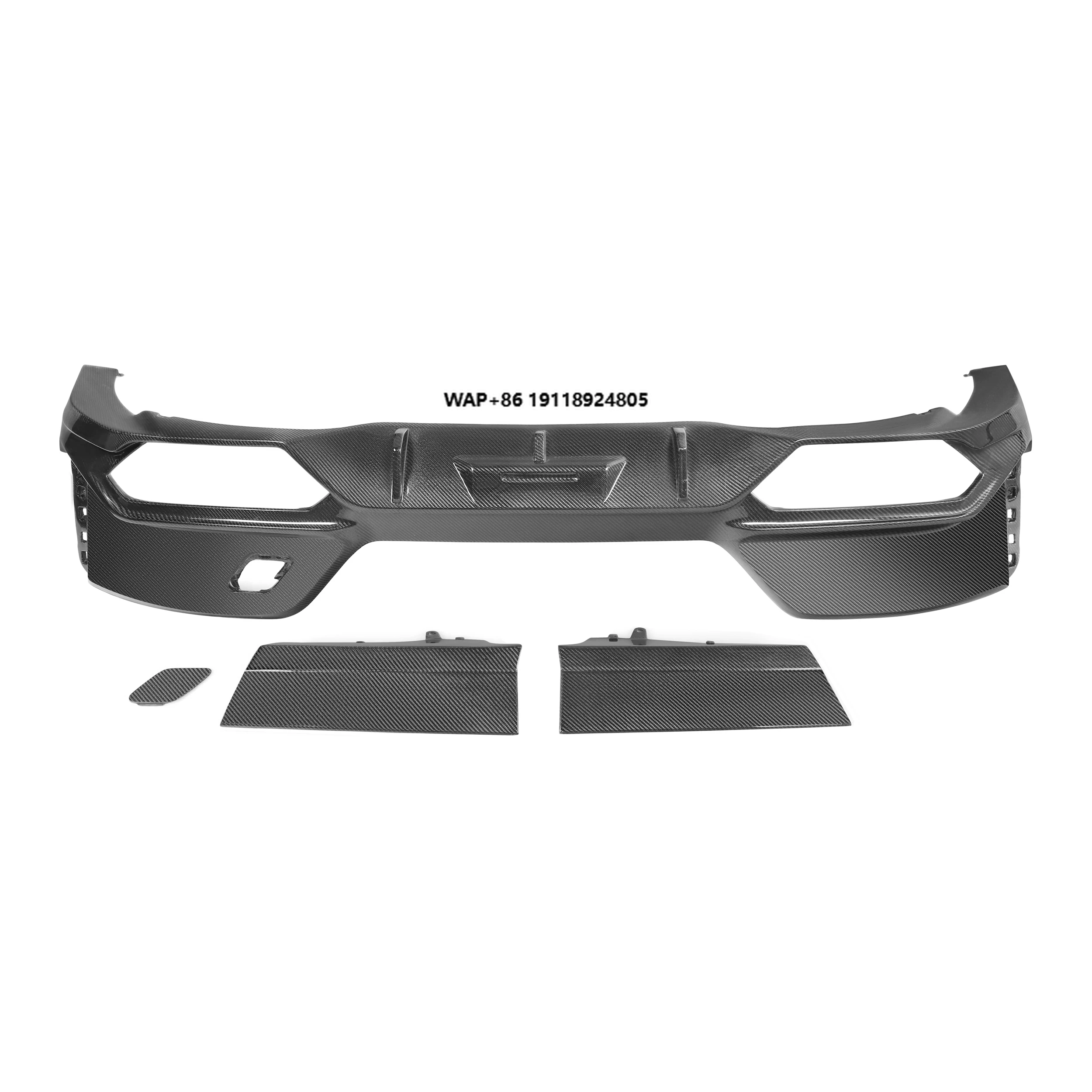 

Real Carbon Fiber Rear Diffuser Splitters 760 Style for 7 Series G70 4-Door 2023+ G70 Rear Diffuser