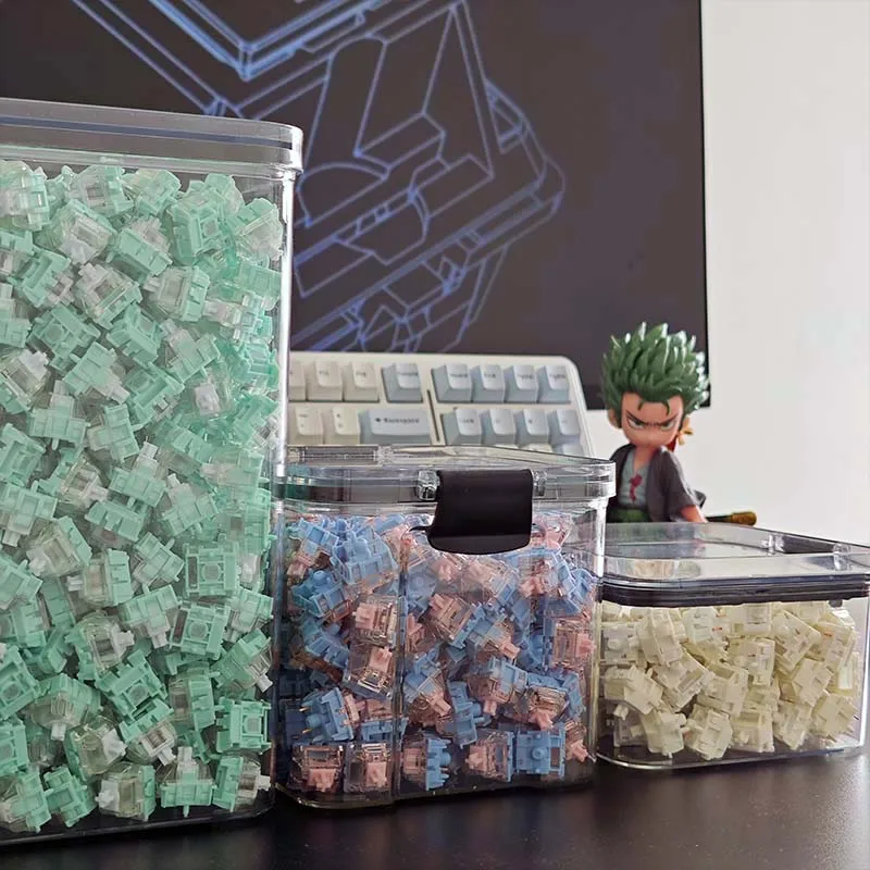 Switch Storage Box Keycap Storage Case for Mechanical Keyboard Switch Magnetic Switch Outemu Cherry TTC Gateron Kalih Box image 6