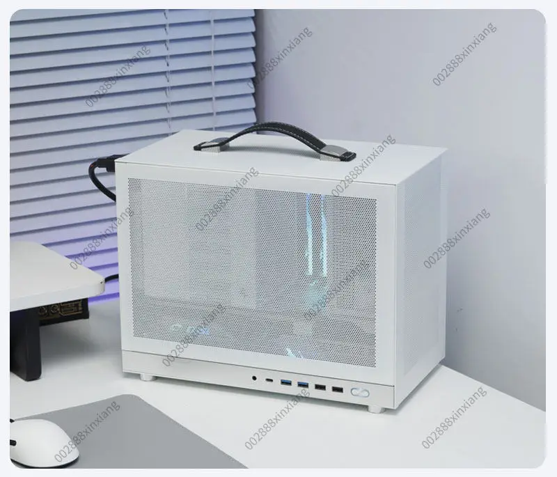 for G300 Case Portable MATX Portable Mini Computer Host Box Desktop MATX