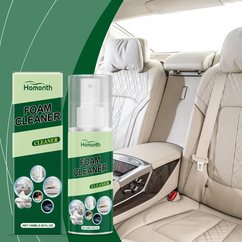 Car Glass Oil Film Cleaner - Degreasing, Anti-Fog and Water-Repellent Formula for Better Sight