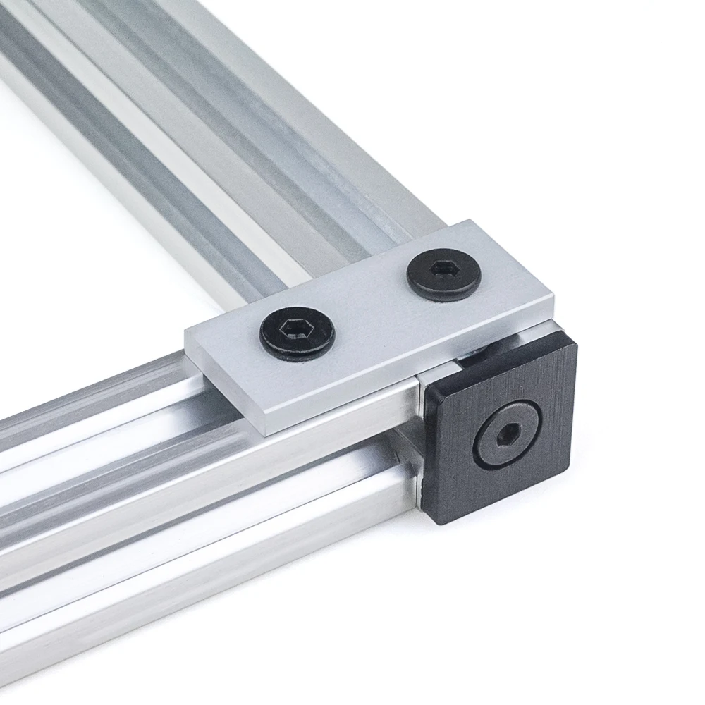 10Pcs Openbuilds 2 Hole Joining Strip Plate for 20 Series Aluminum Extrusion Profiles CNC Router Machine 3D Printer Parts