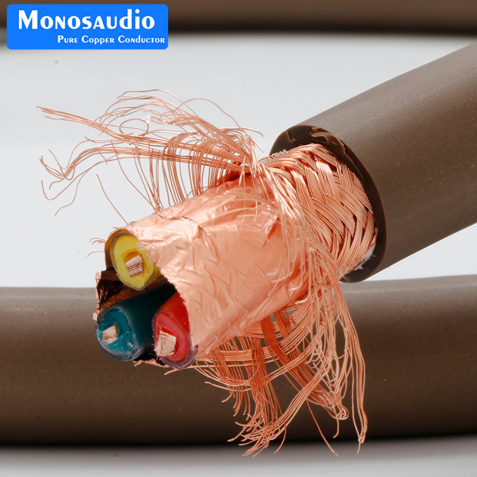 

Monosaudio P905 Square Perfect Surface Copper Conductor Audiophile AC Power Cable for Hifi Audio Supply Cable