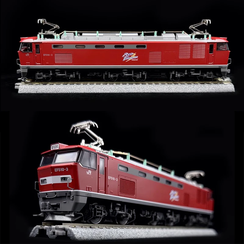 KATO 1/87 HO Type Train Model 1-317 EF510 Electric Locomotive Rail Car RED THUNDER Without JRF Standard Model Toy