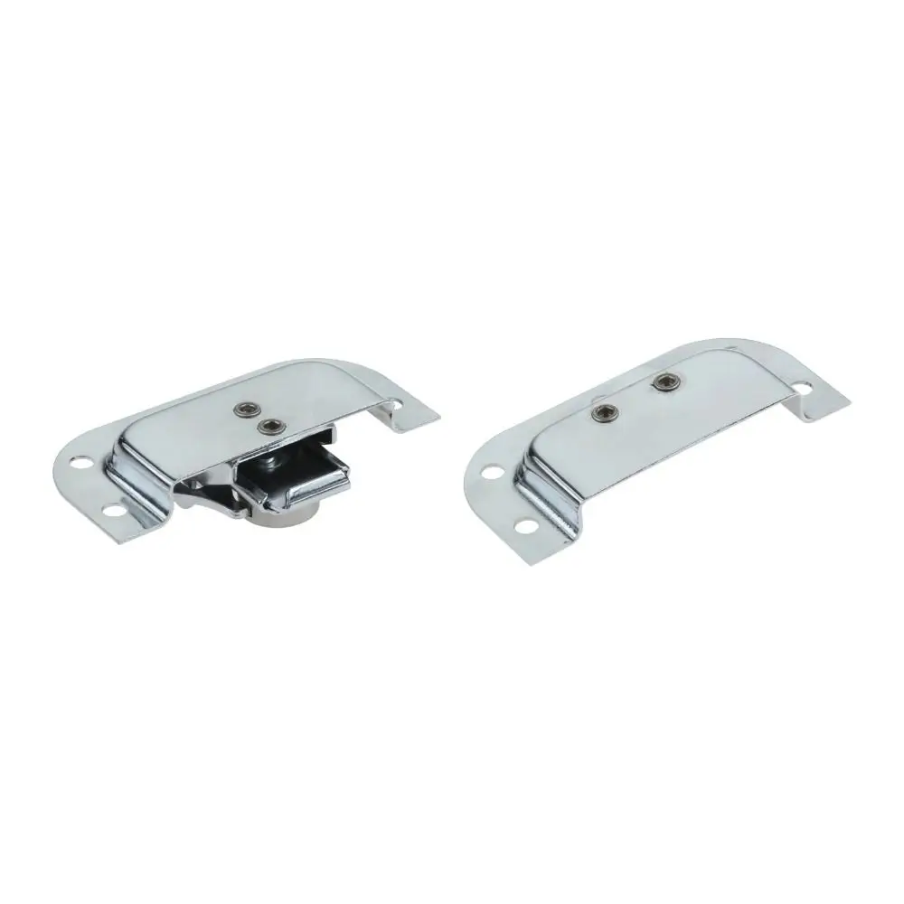 4Pcs Spring Loaded Butterfly Twist Lock Buckle Recessed Mount Security Lock Air Box Lock Heavy Duty Alloy