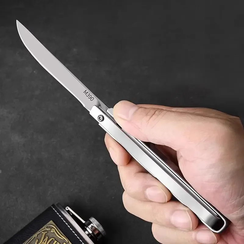 Mechanical Rotating Folding Knife Portable Window Breaker Sharp Peeling Knife