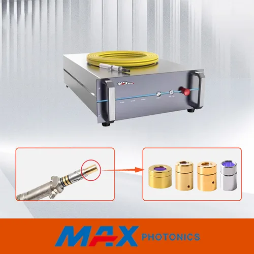 Imagen 2 del producto Raycus Max IPG QBH tapa protectora fuente láser protección ventana lente 1.5KW 3KW 6KW cristal de fibra óptica