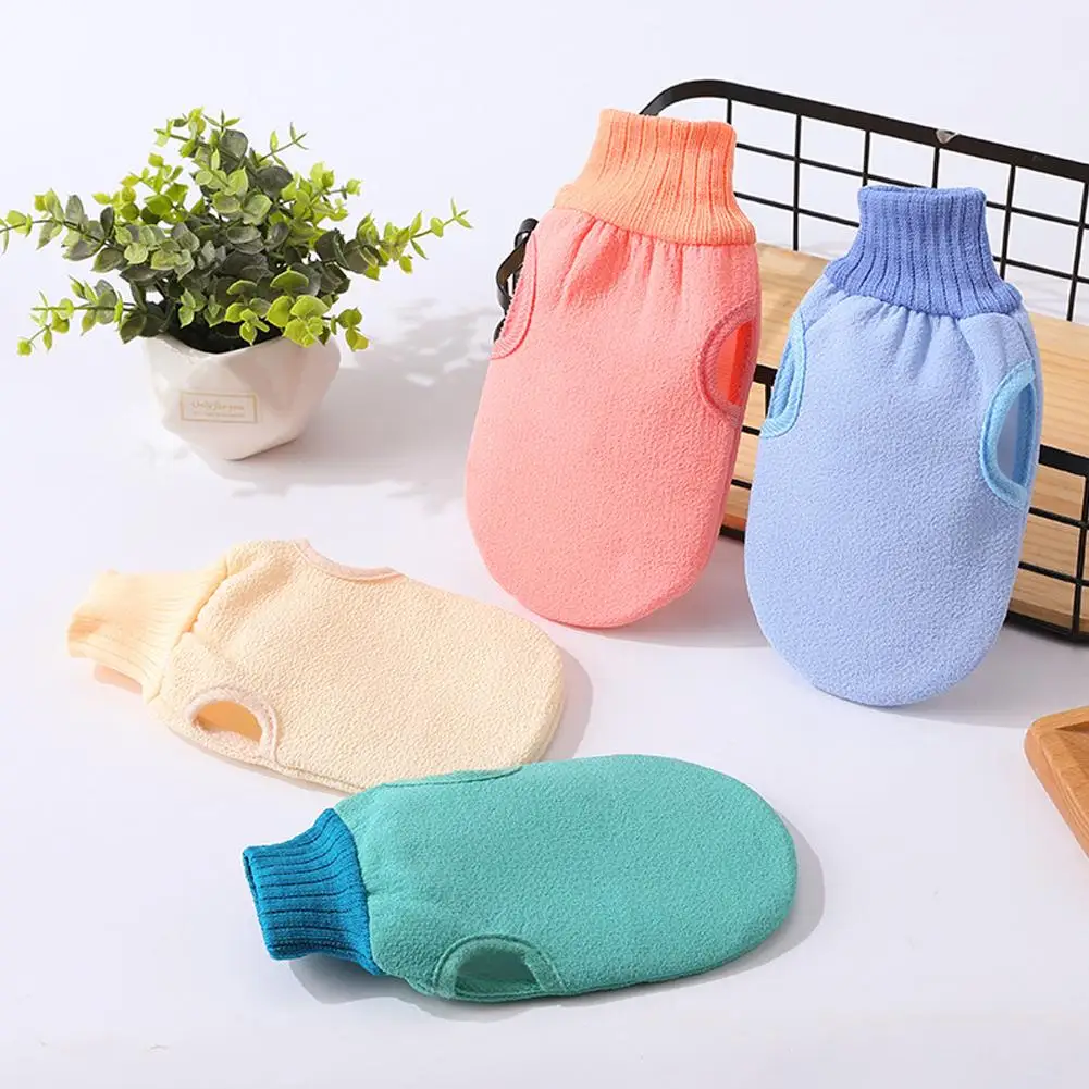 1PC Bath For Peeling Exfoliating Body Cleaning Scrub Mitt Rub Dead Skin Gloves For Shower Body Brush Towel SPA Foam Body Ma M2L7