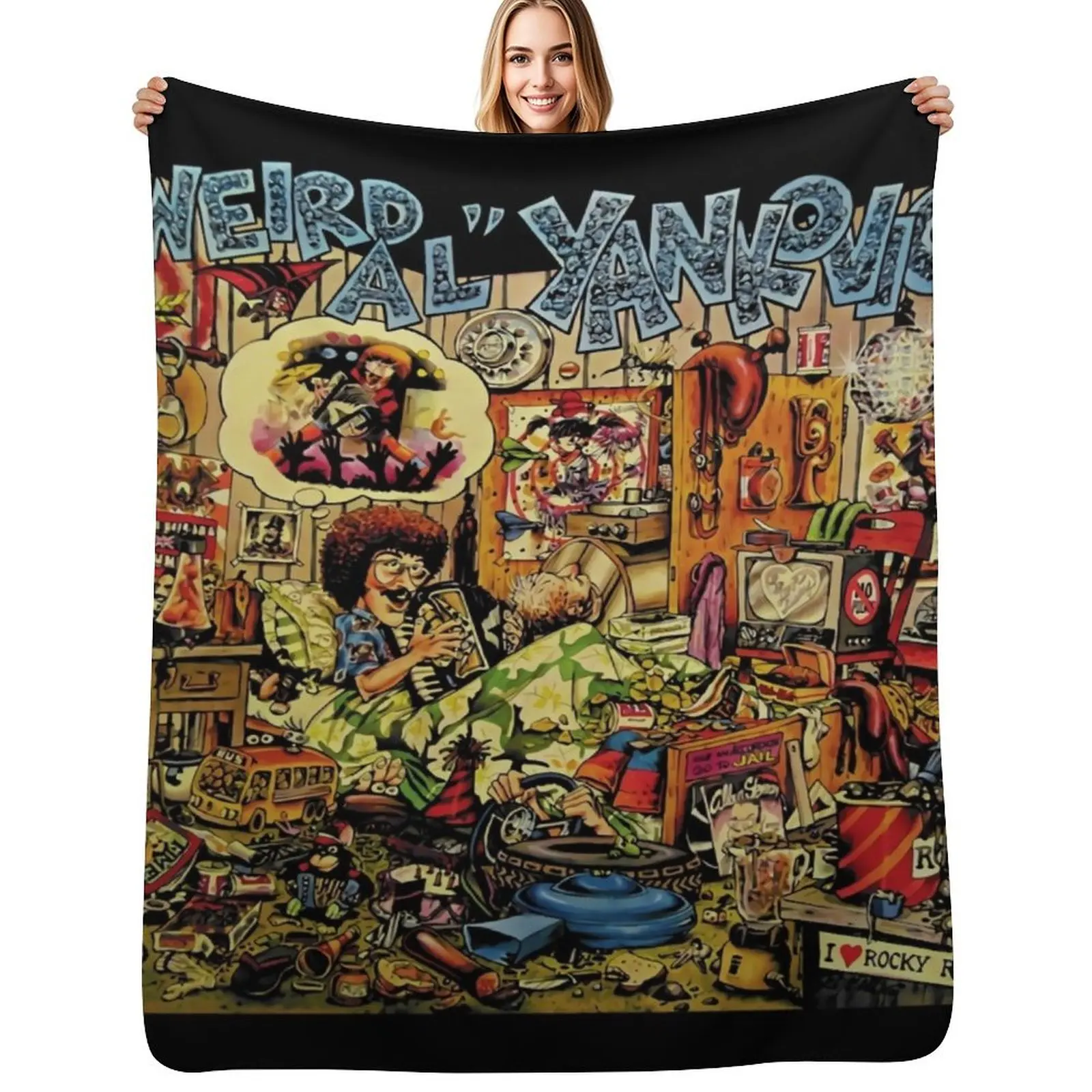 VANITY ADVISED Throw Blanket No Pilling Soft Warm Blanket for Bed