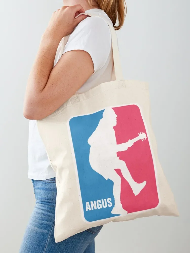 Angus Young Angus Young Sport Logo Tote Bag cute pouch bag Women's beach bags shopping trolley bag
