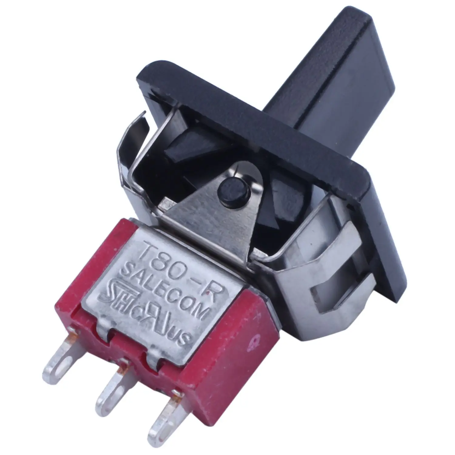 SAF AC 250V/3A 125V/5A Momentary SPDT 3 Positions Toggle Switch T80-R