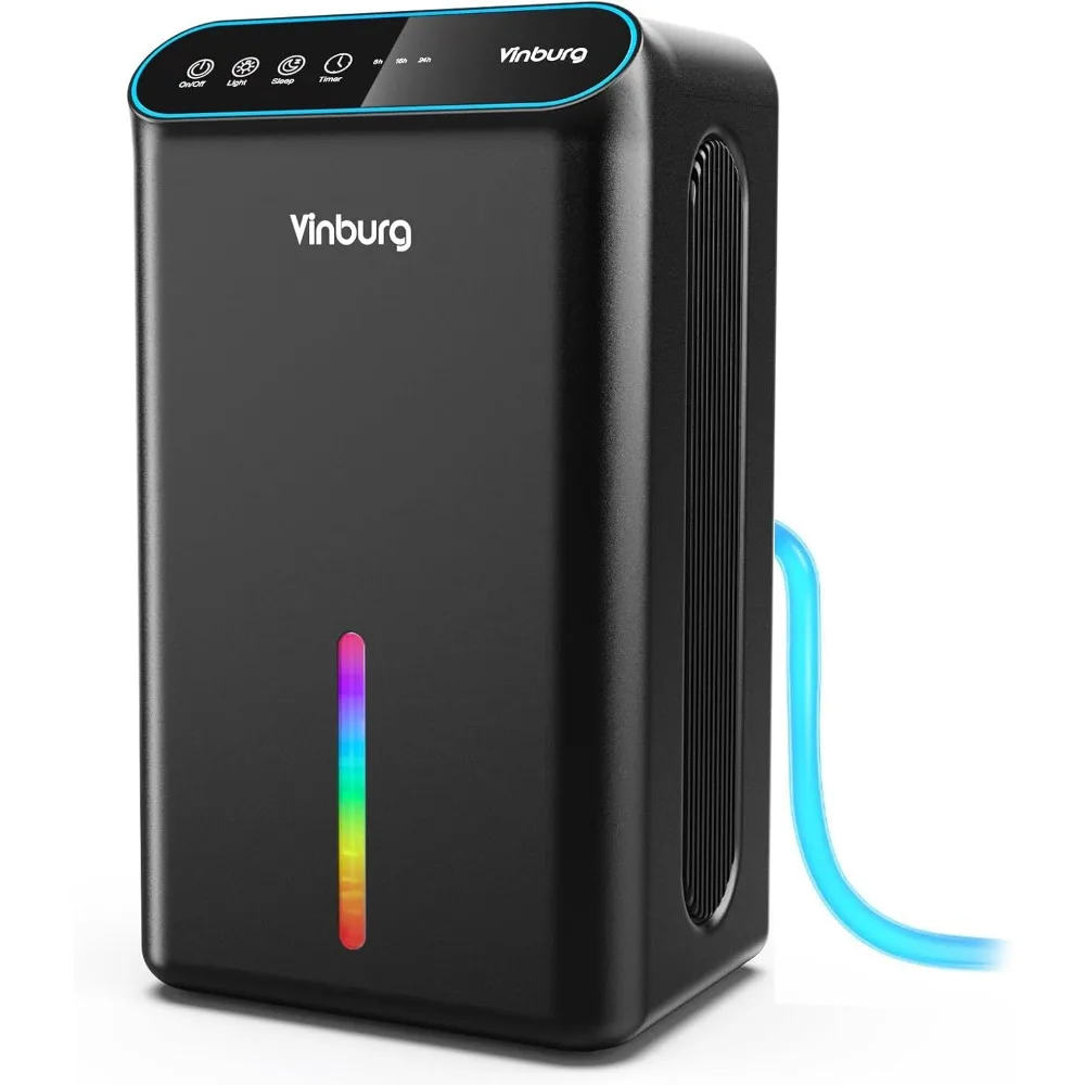 

Dehumidifiers for Home (85 OZ Water Tank, 800 sq.ft) Quiet Small Dehumidifier for Basement Bedroom Bathroom