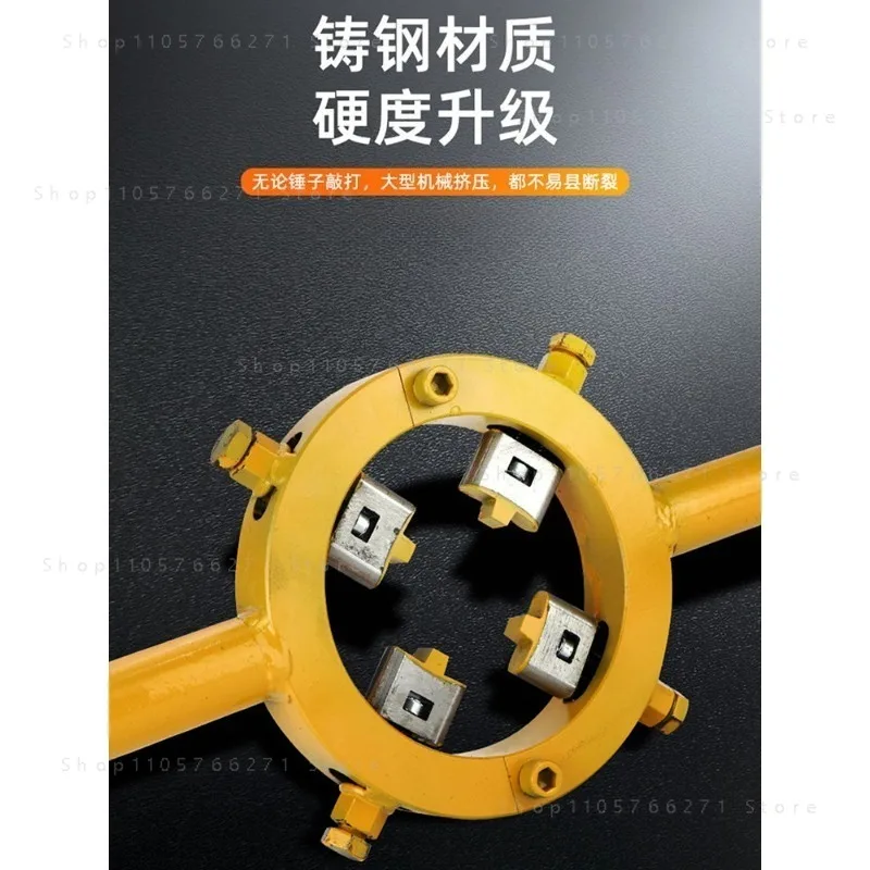 Excavator Oil Seal Cylinder Wrench Disassembly And Install Hydraulic Three-Claw Oil Cylinder Piston Nut Wrench