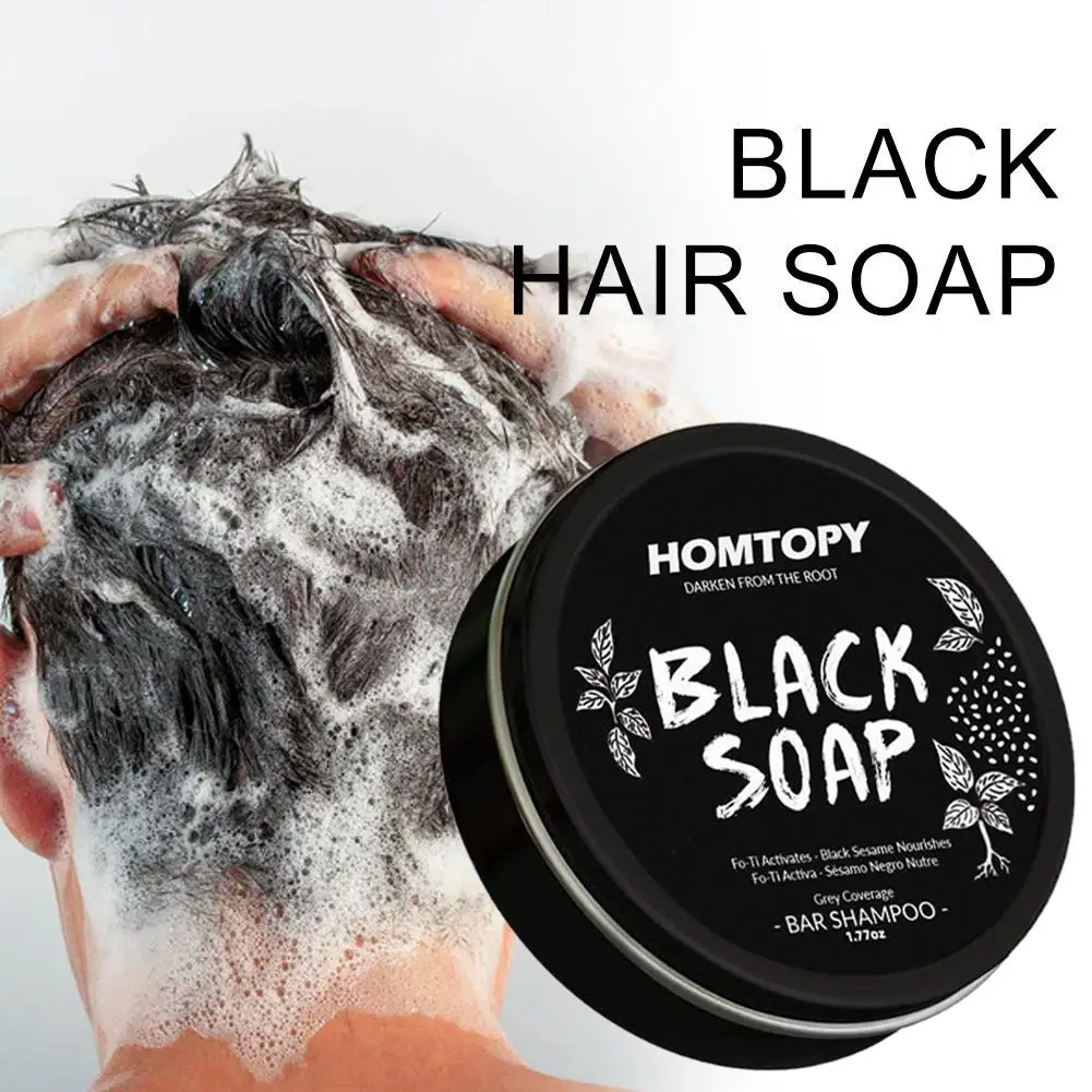 

Black Rice Soap For Shampoo Oil-controlling And Nourishing Hair Roots Face Hair Body Shampoo For Man Women 2025 New