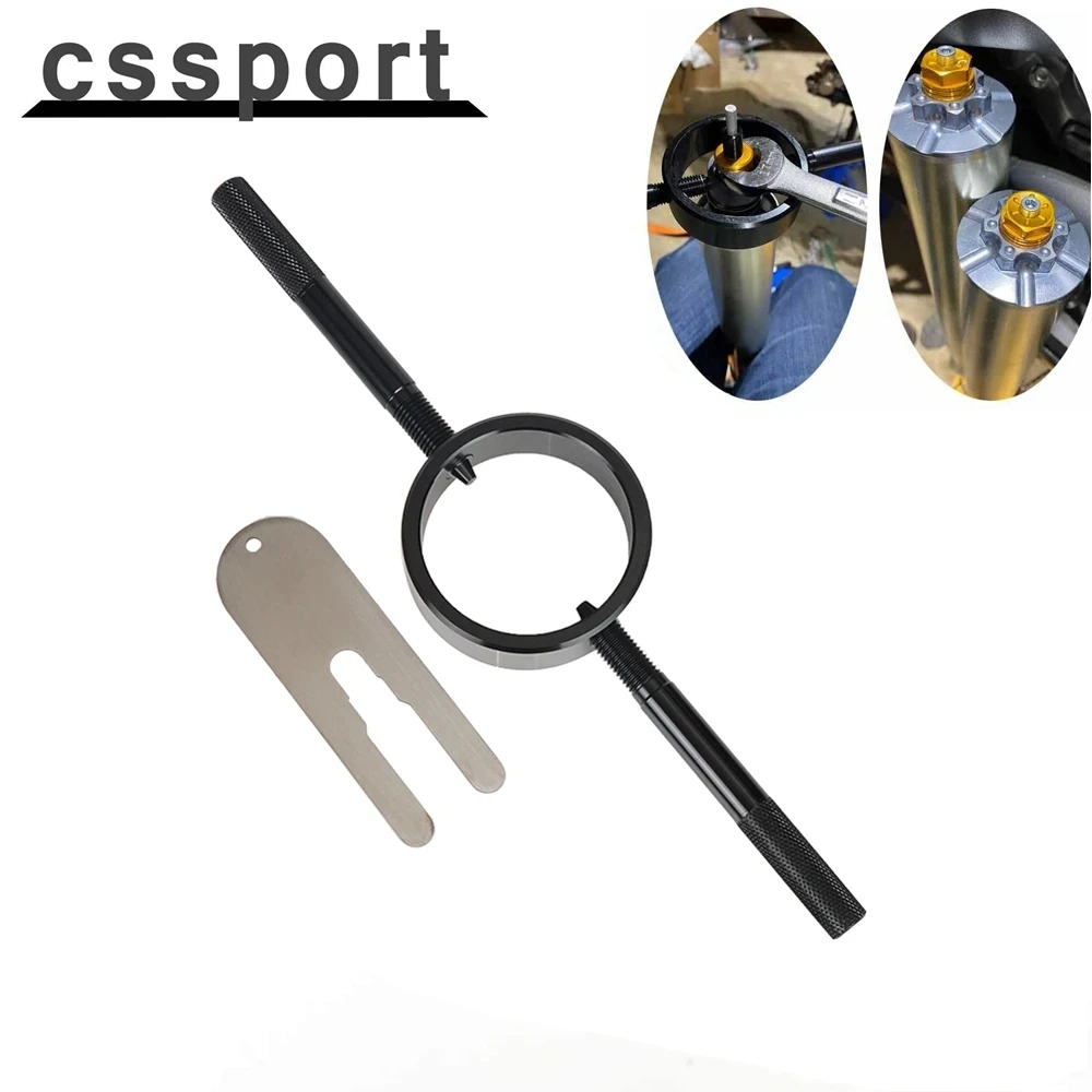 

Universal Motorcycle Black Fork Spring Compressor Tool Kit For BMW F800GS S1000RR For Ducati 748 749 749R 848 For Suzuki GSXR
