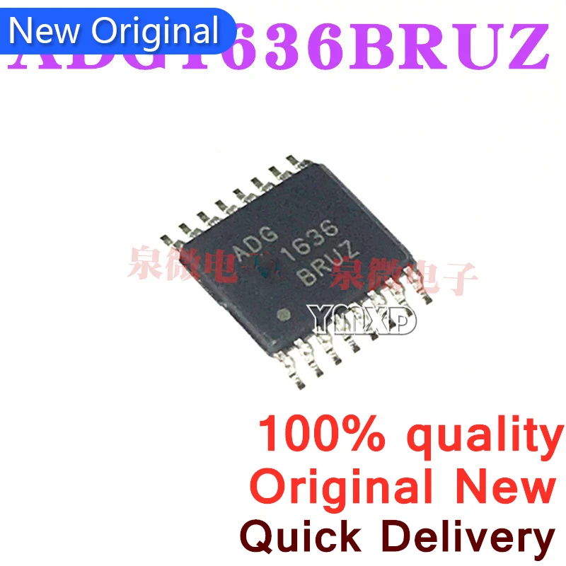 5 ピース/ロット新オリジナル ADG1636BRUZ ADG1636BRU ADG1636 パッチ TSSOP-16 最高品質在庫あり