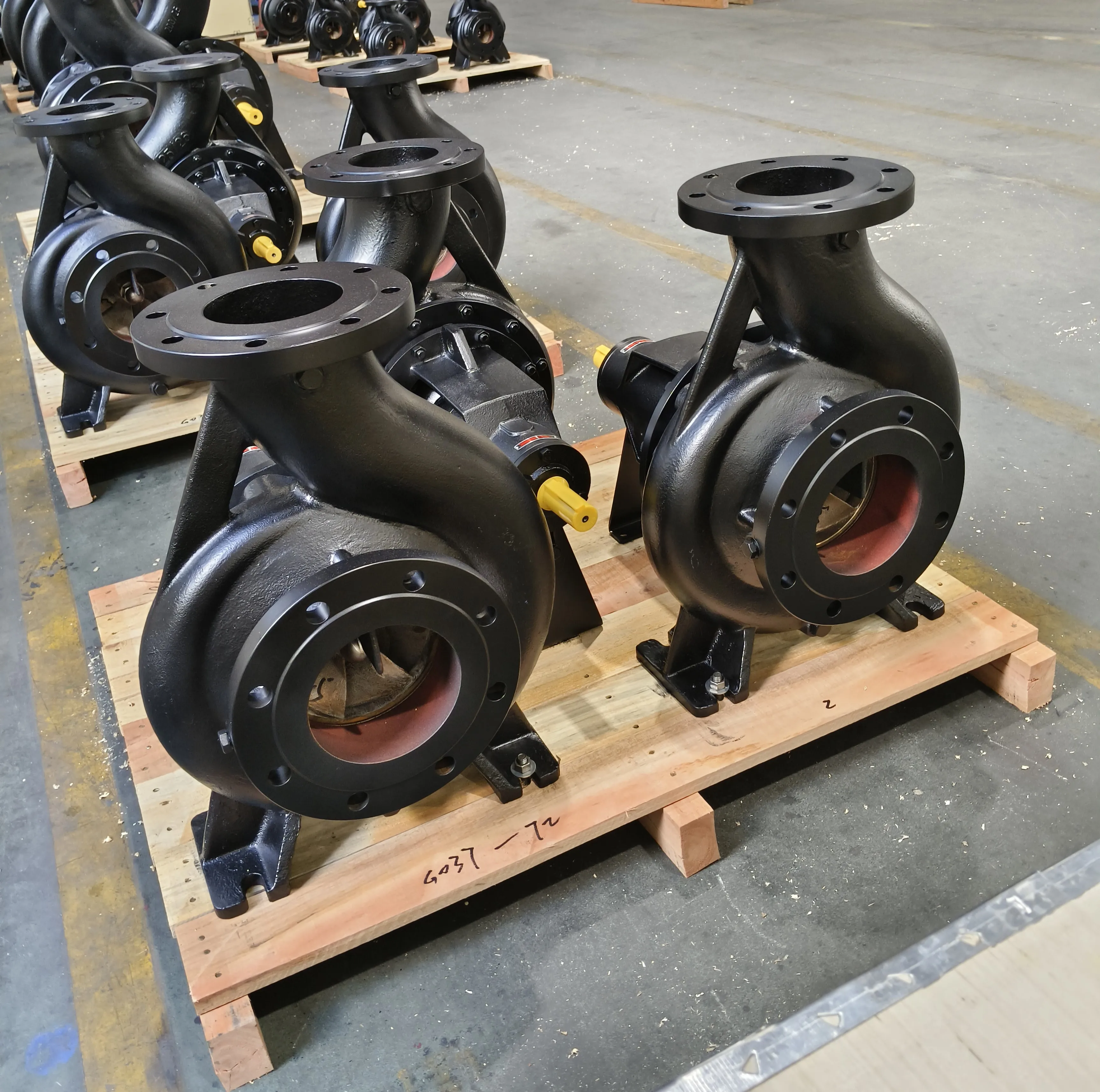 مضخة طرد مركزي لشفط نهاية أحادية المرحلة من سلسلة EA للإدارة المدنية #4