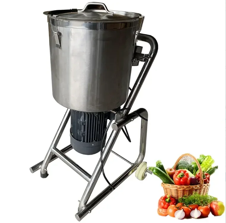 Large capacity beating fruit and vegetable chopper stainless steel Taiwan sand ice machine meat chili ginger garlic puree