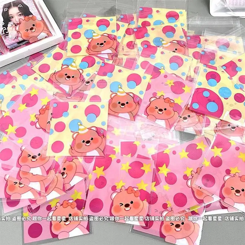 Cartoon Kawaii Cute Loopy Little Beaver Self Sealing Bag Candy Bag Package Gift Bag Birthday Gifts Girlfriend Gifts Toy For Girl