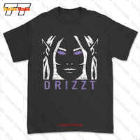 Dark Elf Face The Legend Drow Of The Drizzt T-shirt Tee YHWT
