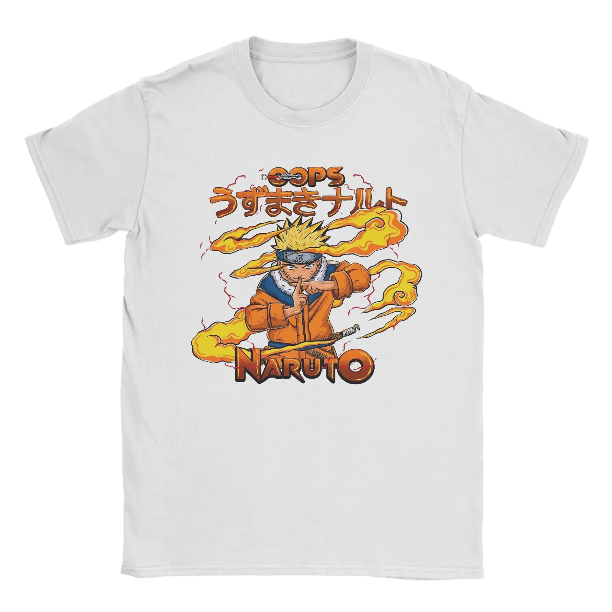 Narutos Uzumaki Forging His Path T Shirt for Men Women Cotton Funny T-Shirt Round Collar  Tee Shirt Short Sleeve Clothes