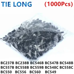 1000PCS BC237B BC238B TO-92 BC546B BC547 BC547B BC548B BC557B BC558B BC559B BC548C BC558C BC550 BC556  BC560 BC549  transistor