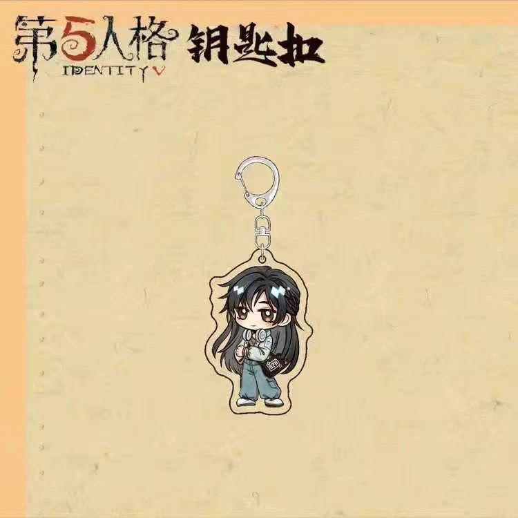 Anime Identity Ⅴ Lily Barriere Naib Subedar Qi Shiyi Luca Balsa Cosplay Acrylic Backpack Pendant Keychain Xmas Birthday Gift