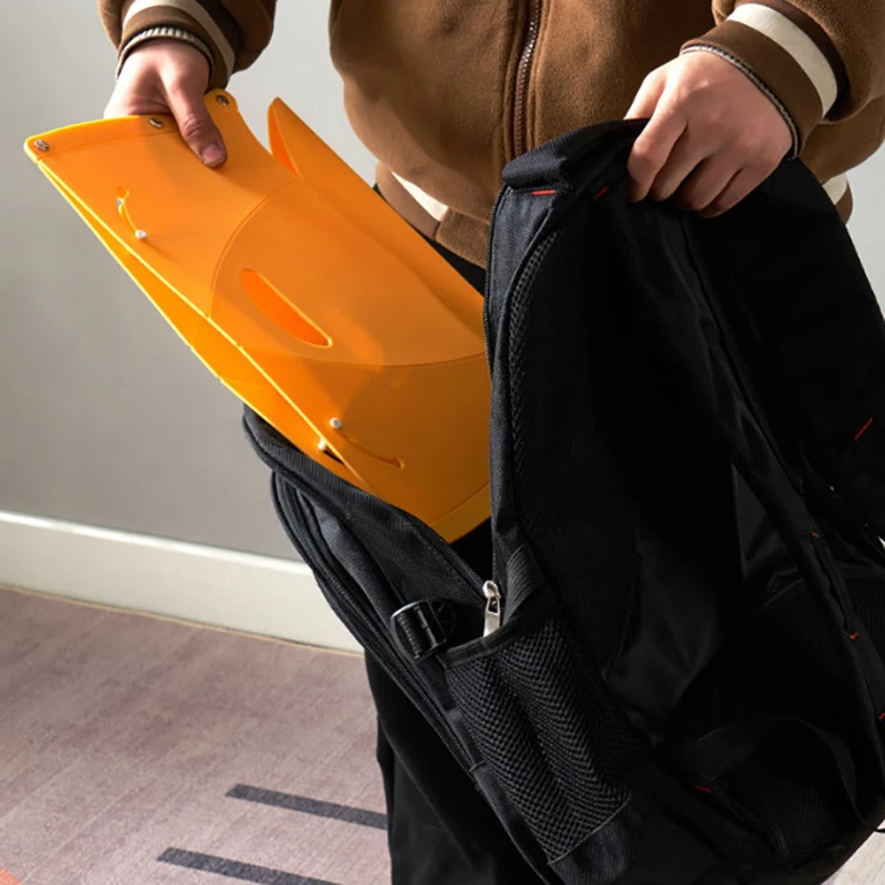 Tragbarer Klappbarer Papierhocker Multifunktionale Aufbewahrungstasche Mit Tragegriff Doppelfunktion Outdoor-Klappstuhl Tragfähigkeit 80KG – Detail 7