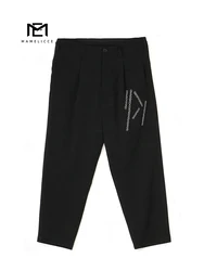 Mamplece-wave-パターン刺pantsパンツ,男性服,税関,オリジナル,送料無料,新品