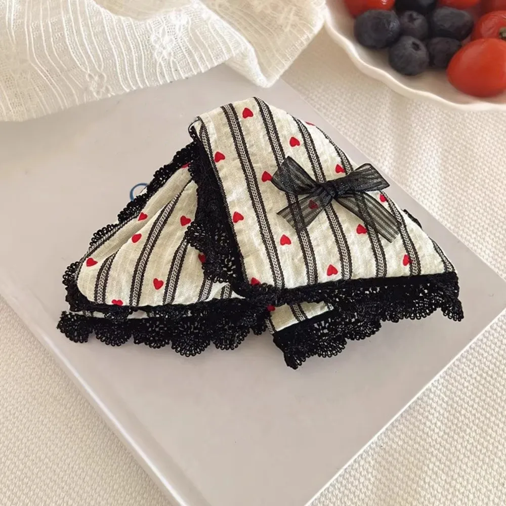 

New Triangular Hair Clip Bow Sweet Hair Claw Strip Love Heart Shark Clip Headwear