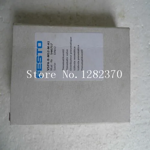 [SA] New original special sales FESTO solenoid valve VSPA-B-M52-M-A1 cash 546,717