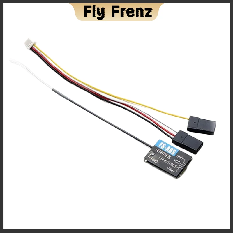 Flysky FS-A8S 2.4G 8CH Mini Receiver with ANTENNA PPM i-BUS SBUS For RC Qaudcopter FPV Racing Drone Compatible FS i6 FS i6S